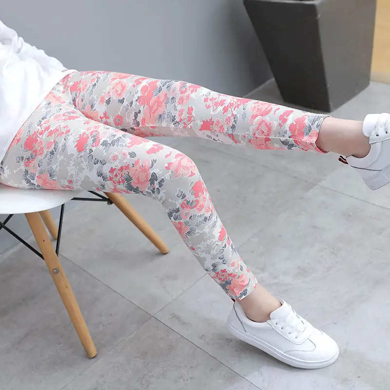 Kids Printed Pants Set 3-11 Years Old Rainbow Gold - Image 10