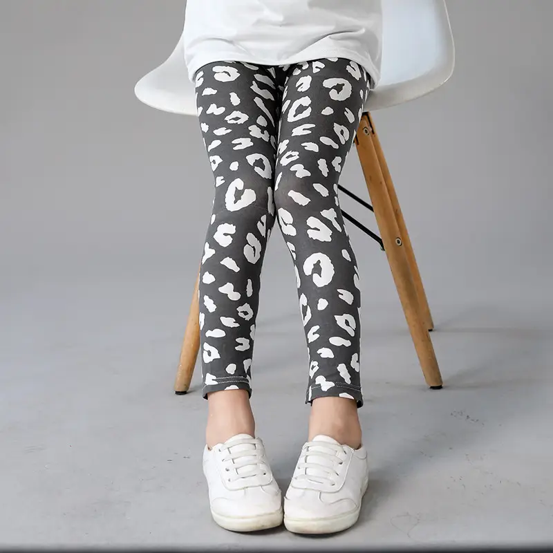 Kids Printed Pants Set 3-11 Years Old Rainbow Gold - Image 7