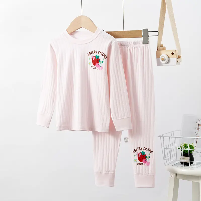 Autumn & Winter Cotton Pajamas Set for Boys Girls - Image 5