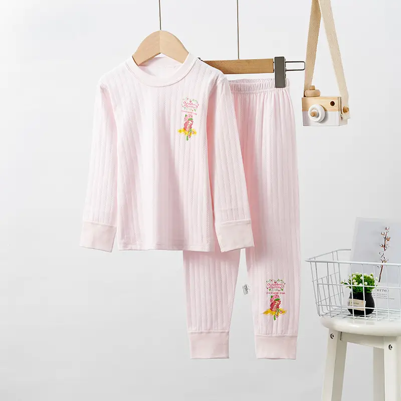 Autumn & Winter Cotton Pajamas Set for Boys Girls - Image 6
