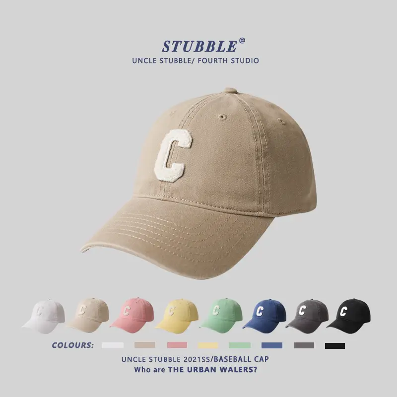 C Letter Sun-Proof Men Women Baseball Cap - Image 19
