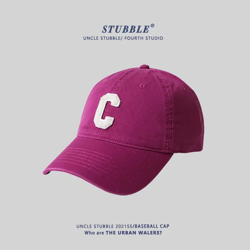 C Letter Sun-Proof Men Women Baseball Cap - Image 16