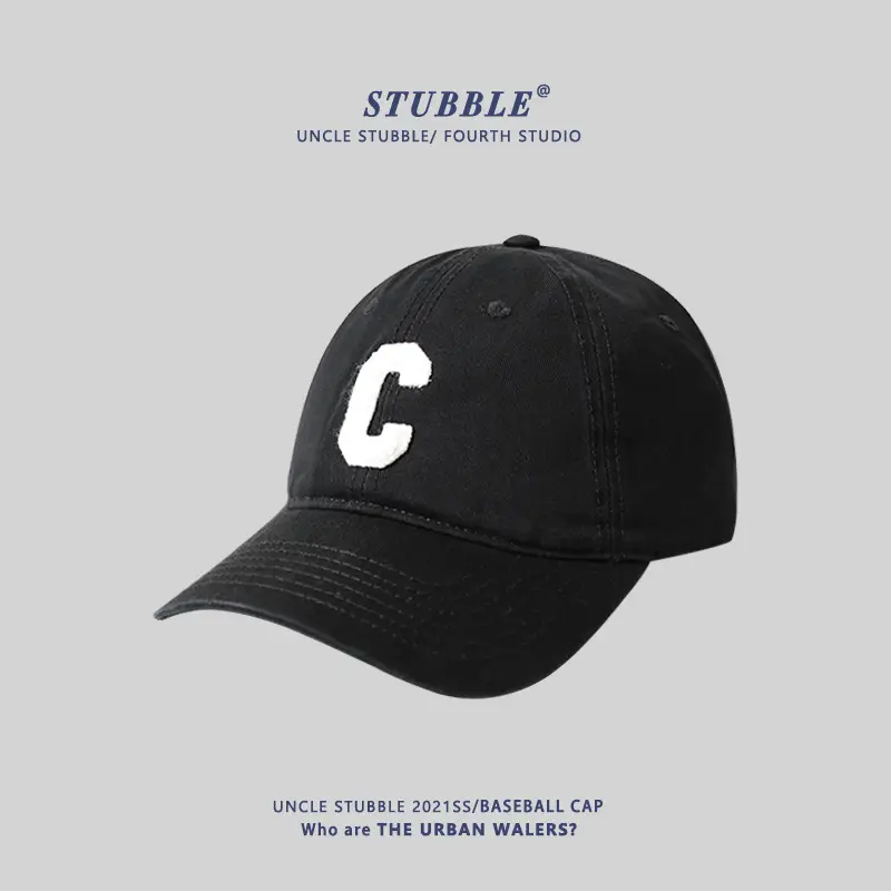 C Letter Sun-Proof Men Women Baseball Cap - Image 2