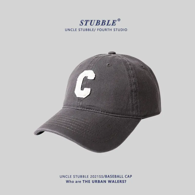 C Letter Sun-Proof Men Women Baseball Cap - Image 5