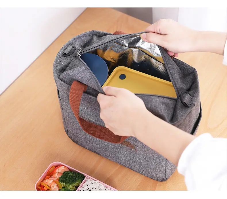 Aluminum Lunch Bag Thickened Portable Picnic Cold Ice — feature 18