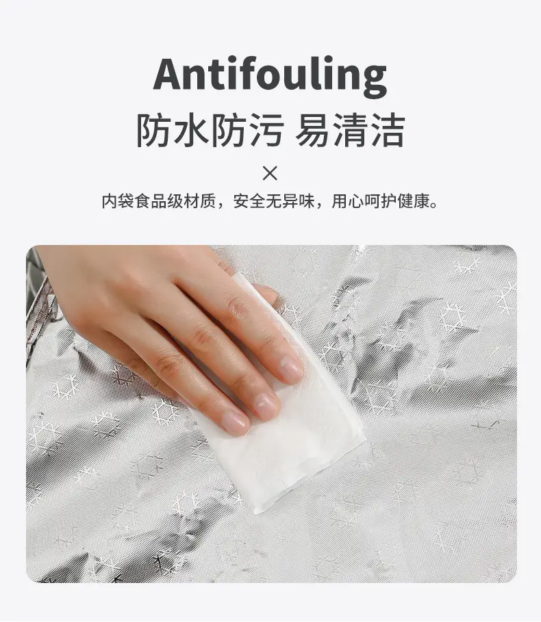 Aluminum Lunch Bag Thickened Portable Picnic Cold Ice — feature 9