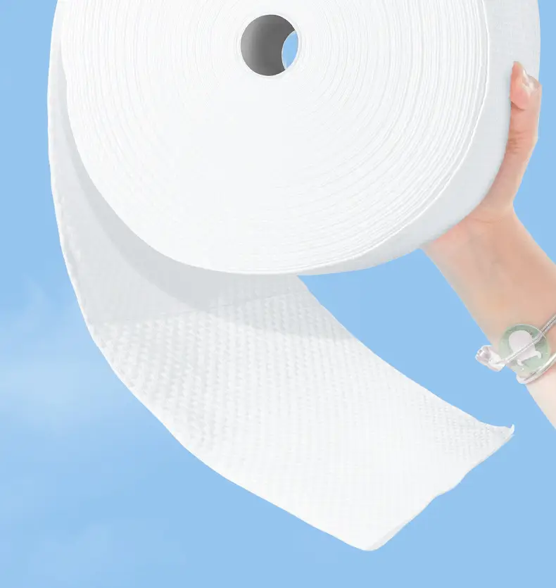 600g White Pearl Texture Face Towel for Women — feature 2