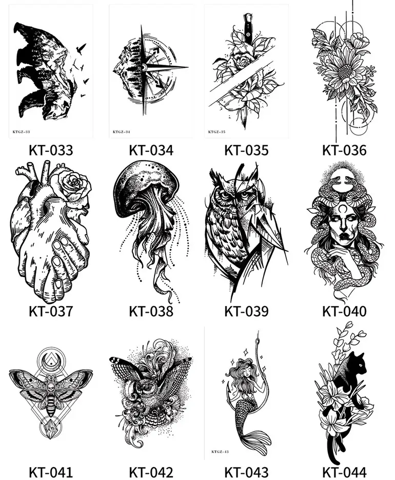 Herbal Juice Tattoo Sticker for Women — feature 24
