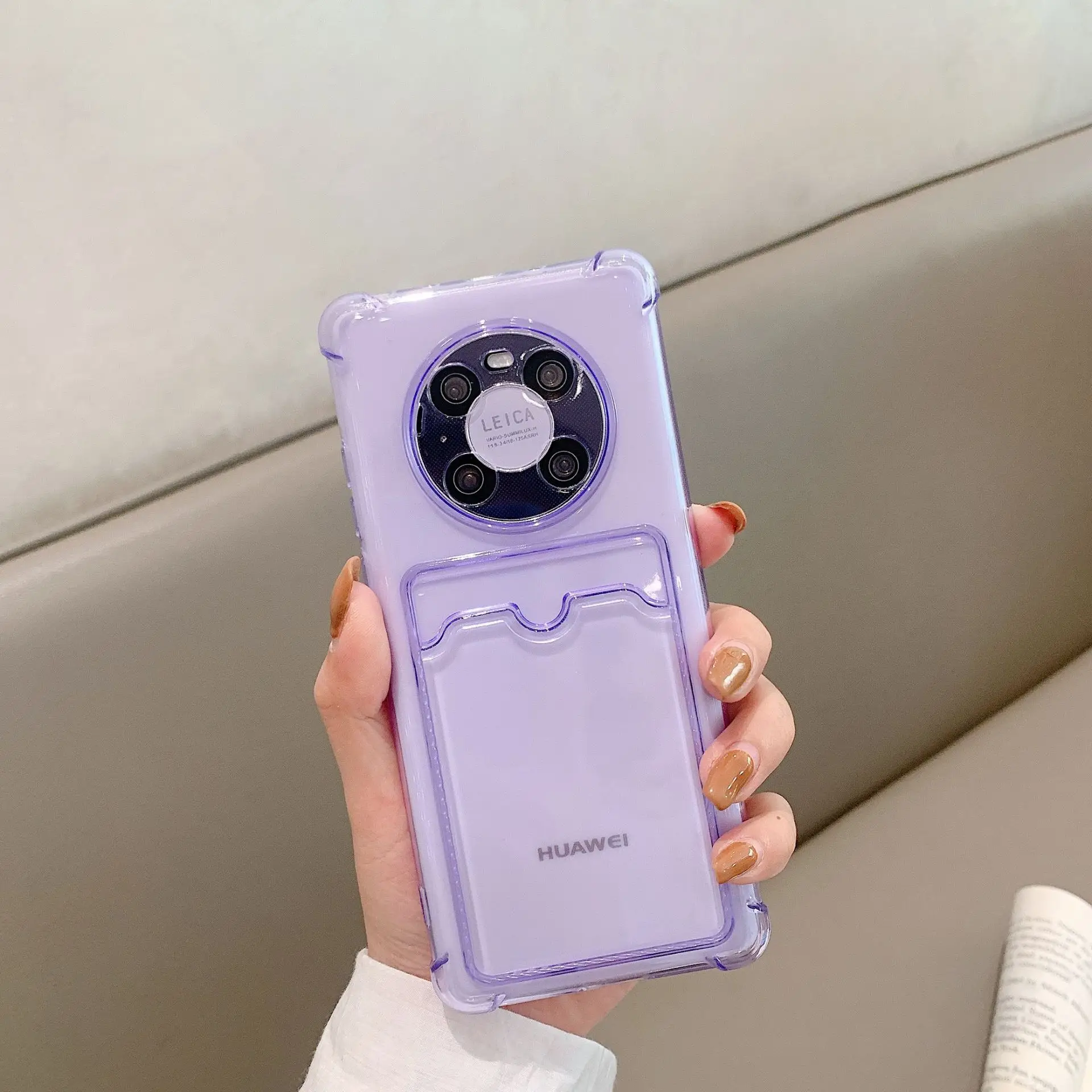 HUAWEI Mi Note10 Pro Transparent TPU Case Four-Corner Drop Resistant - Image 3
