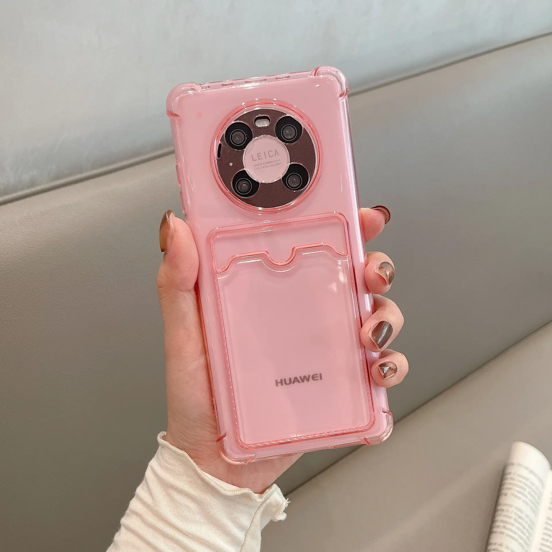 HUAWEI Mi Note10 Pro Transparent TPU Case Four-Corner Drop Resistant - Image 4