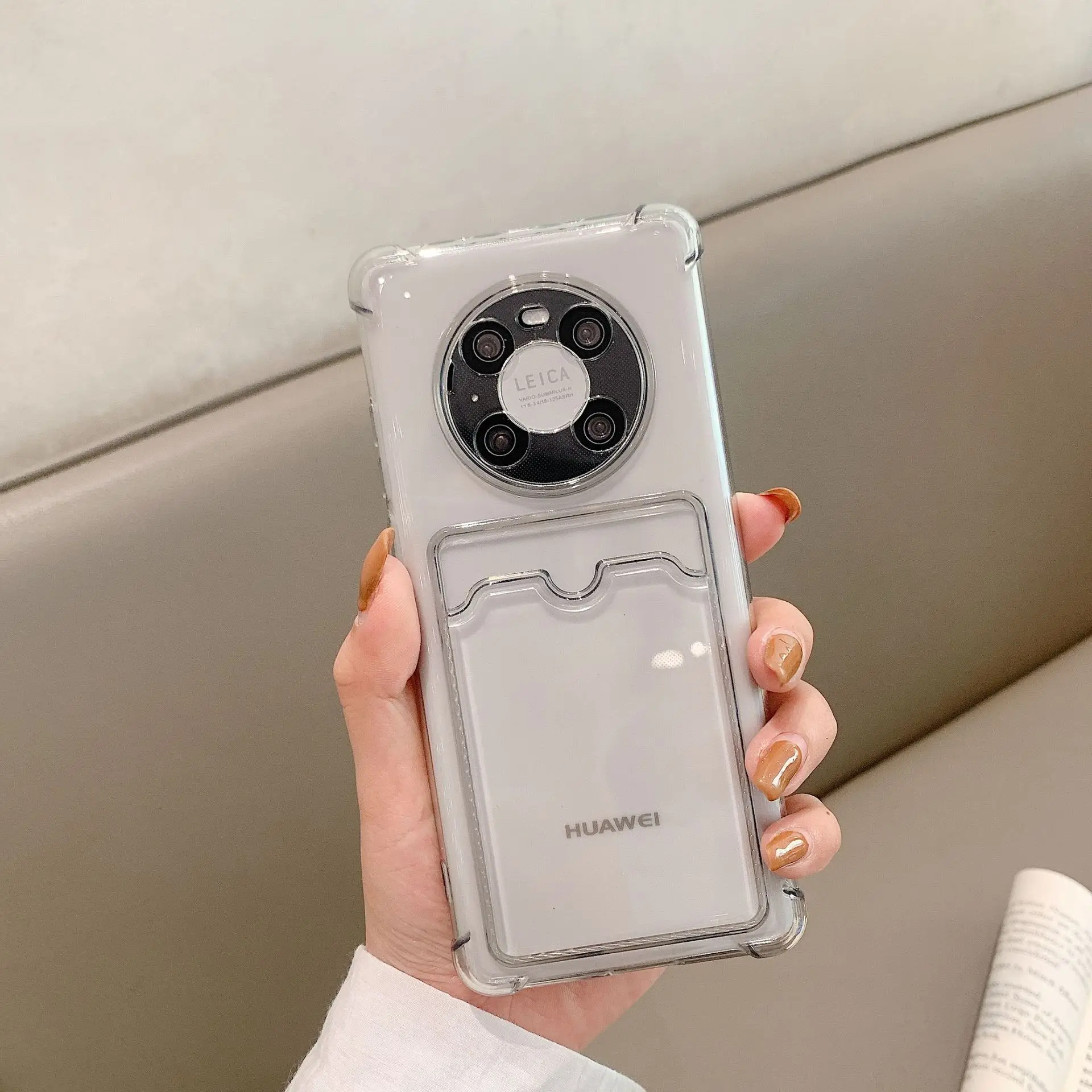 HUAWEI Mi Note10 Pro Transparent TPU Case Four-Corner Drop Resistant - Image 2