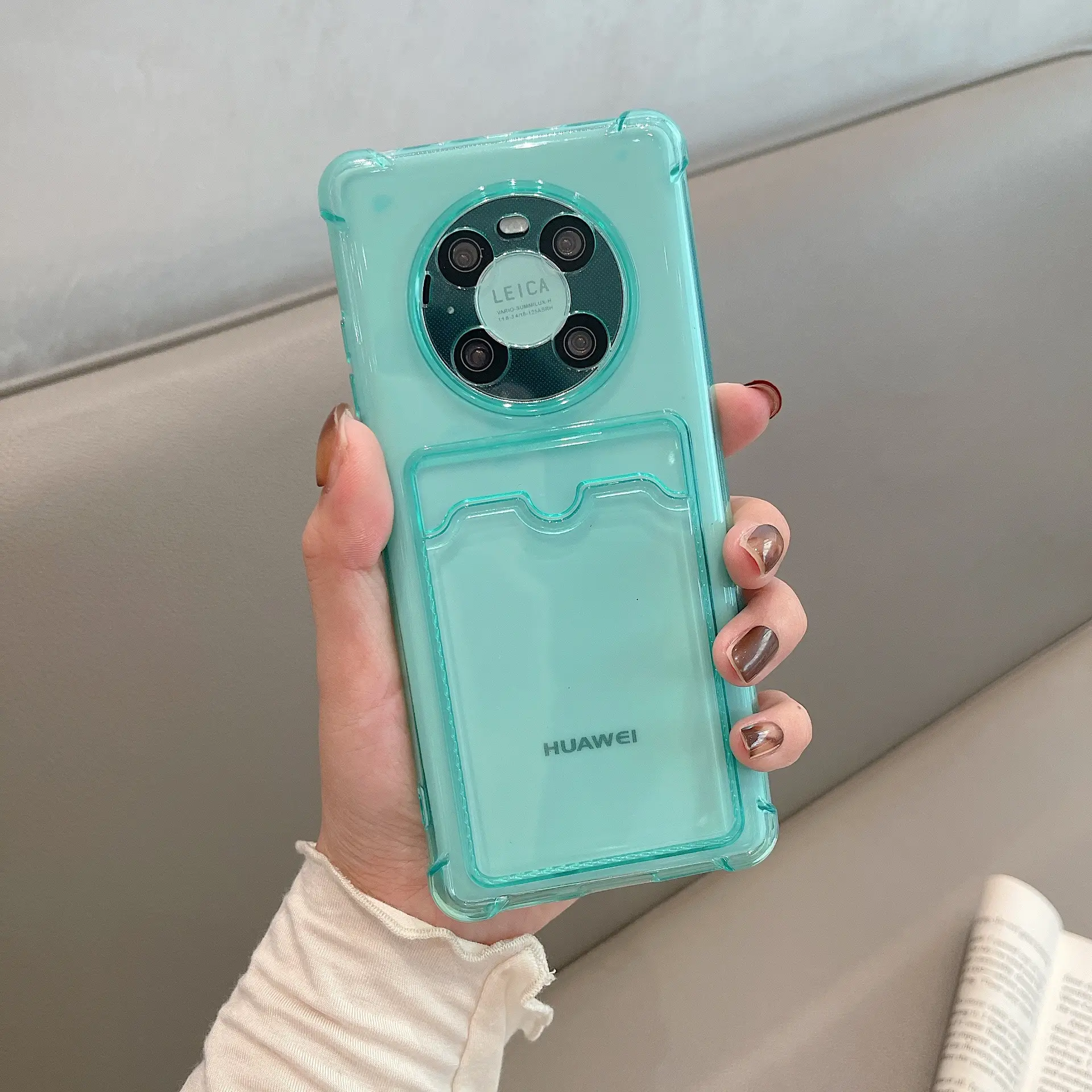 HUAWEI Mi Note10 Pro Transparent TPU Case Four-Corner Drop Resistant - Image 5