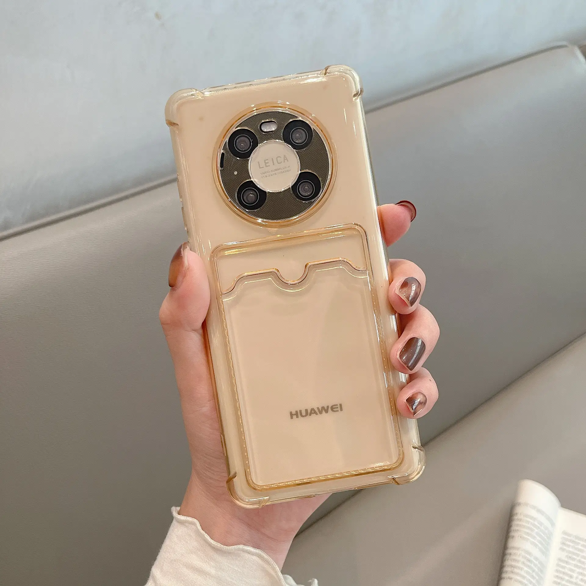 HUAWEI Mi Note10 Pro Transparent TPU Case Four-Corner Drop Resistant - Image 7