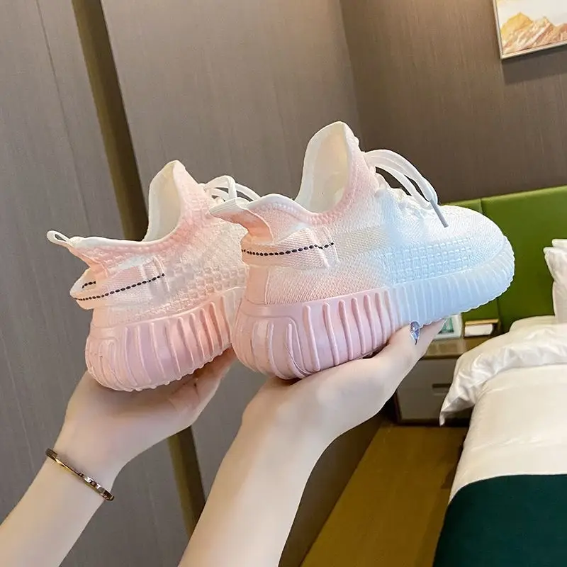 Coconut Shoes Women's New Ins Gradient Shoes Women's All-match Students Summer Wear sneaker Lightweight Breathable Women's Shoes - Image 4