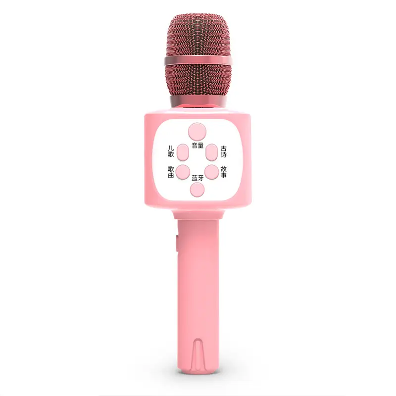 Pink Wireless Bluetooth Karaoke Microphone for Girls - Image 11