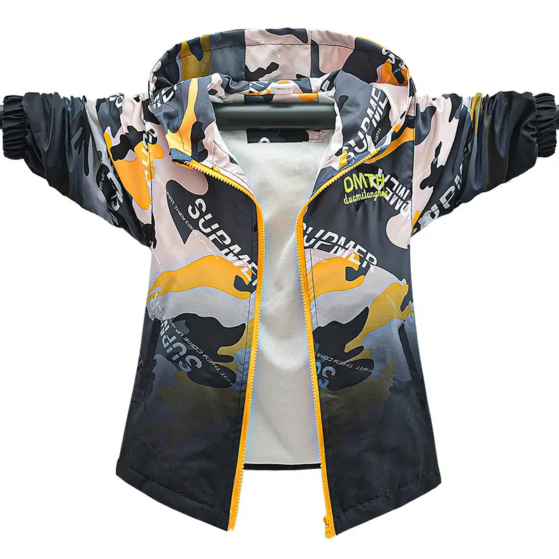 Kids Korean Style Hooded Jacket 2025 Spring Fall New Trendy - Image 6