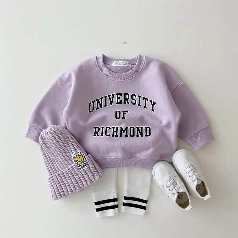 University of Richmond Grey Sweatshirt Set with Beanie & Slippers - Image 3