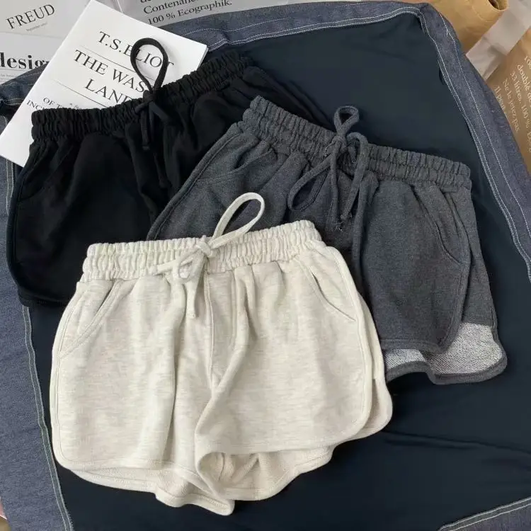 Men Grey Sweatpants Summer 2021 Slimming Loose Fit - Image 5