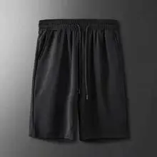 Men Grey Sweatpants Summer 2021 Slimming Loose Fit — feature 13