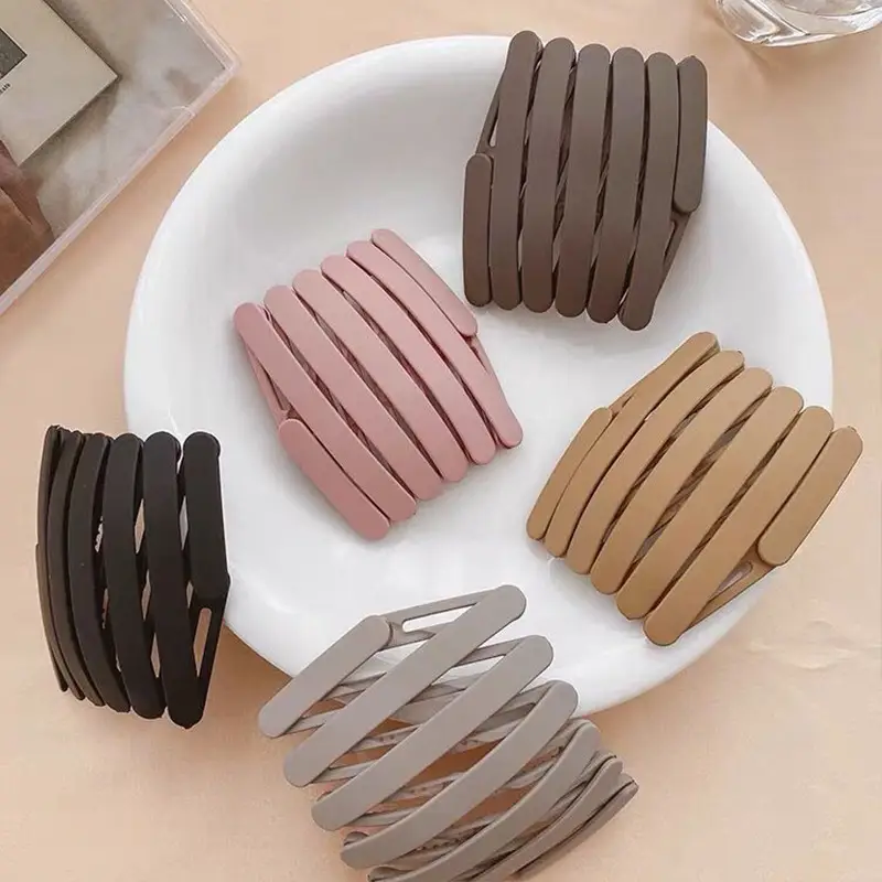 Retractable Hair Bands for Women Korean Style Portable Anti-Slip