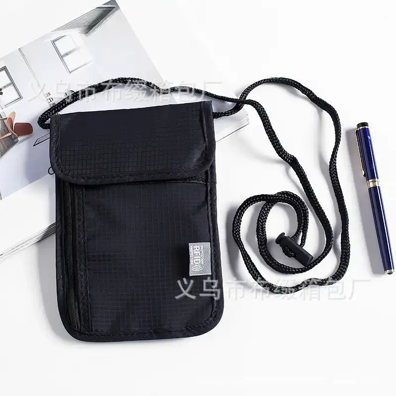 Waterproof Multi-Functional Passport Bag with RFID Mobile Holder - Image 12