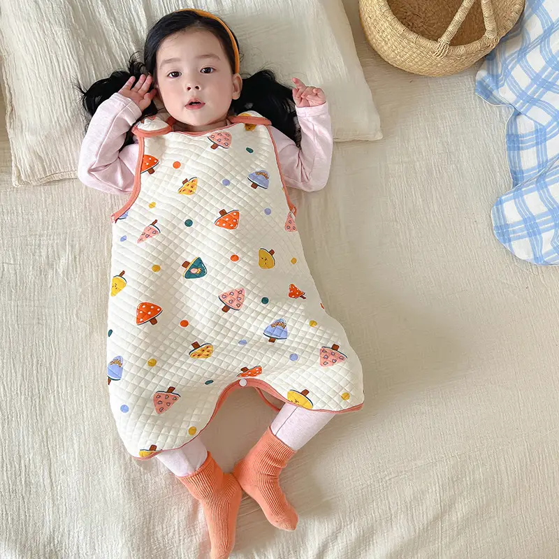 Happy Pig Baby Suit Silk Cotton Split Leg Sleepwear