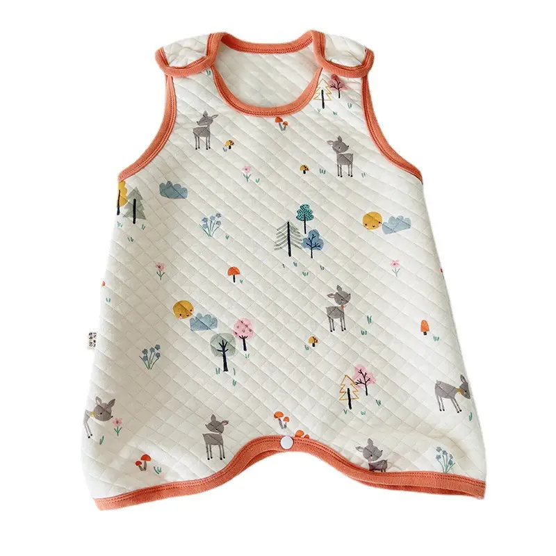 Happy Pig Baby Suit Silk Cotton Split Leg Sleepwear