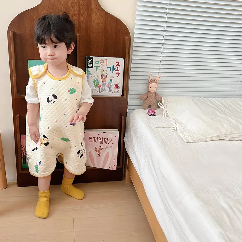 Happy Pig Baby Suit Silk Cotton Split Leg Sleepwear
