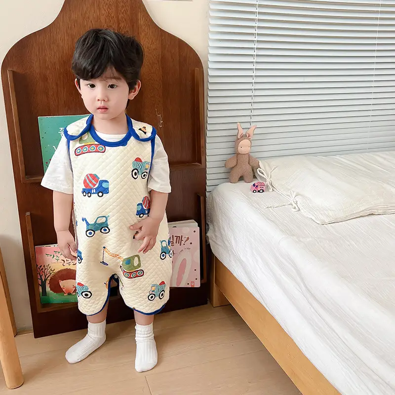 Happy Pig Baby Suit Silk Cotton Split Leg Sleepwear