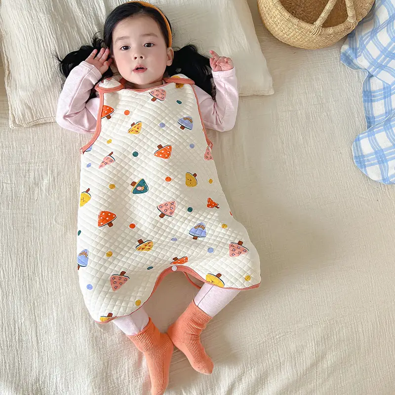 Happy Pig Baby Suit Silk Cotton Split Leg Sleepwear