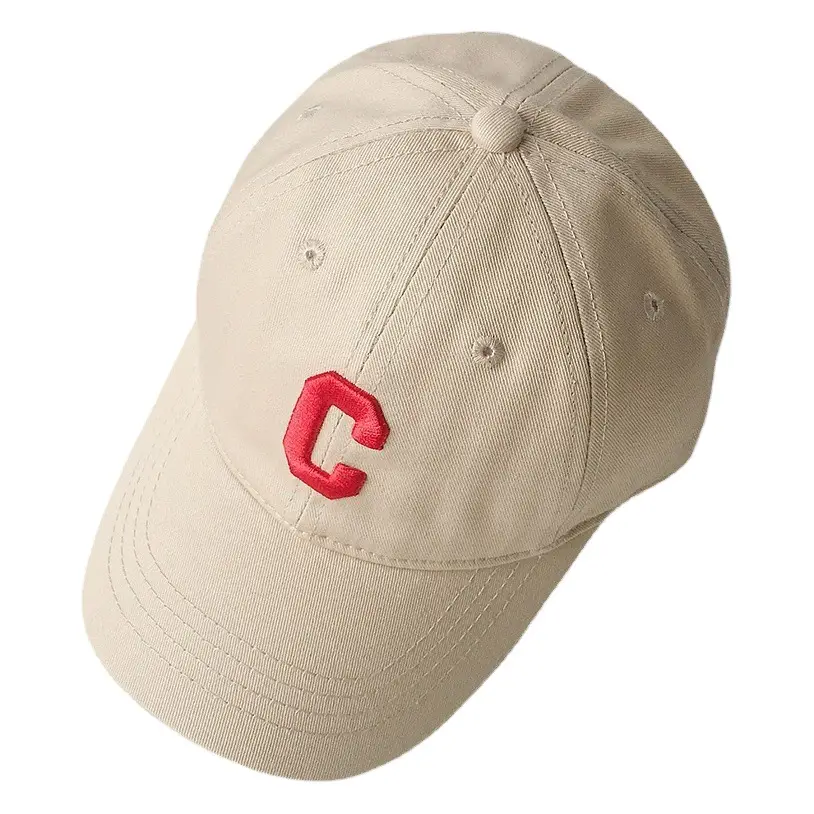 Gray C-Logo Kids Peak Cap Spring Autumn