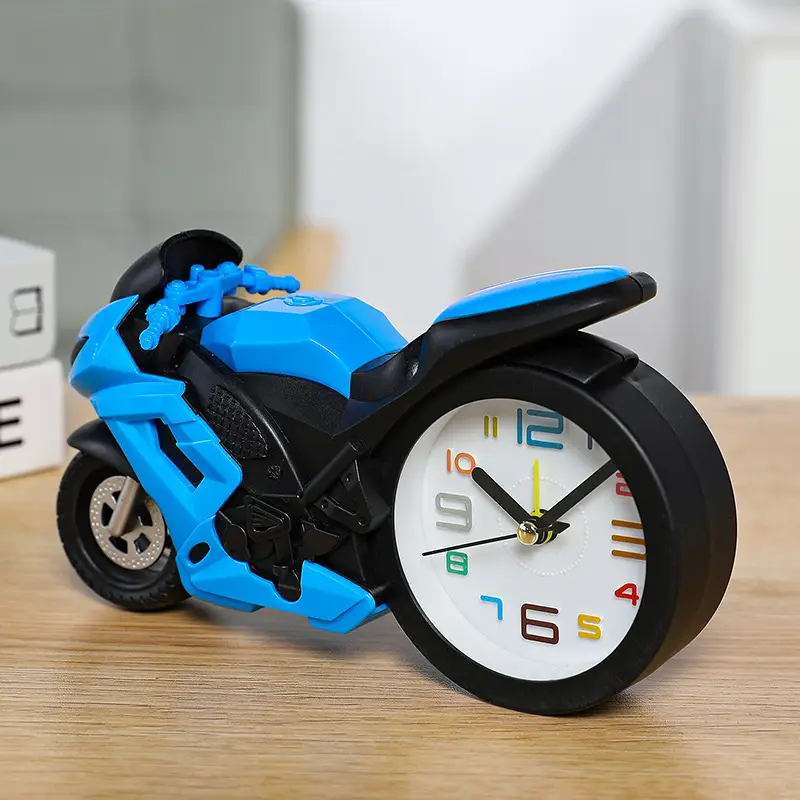 Racing Motorcycle Alarm Clock for Kids - Image 6