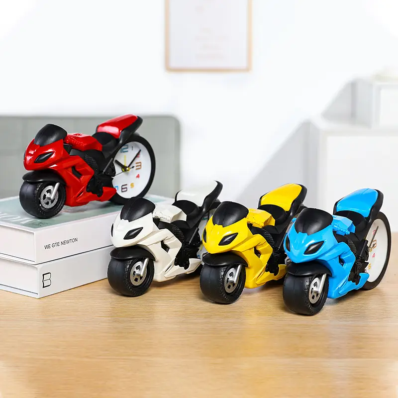 Racing Motorcycle Alarm Clock for Kids - Image 7