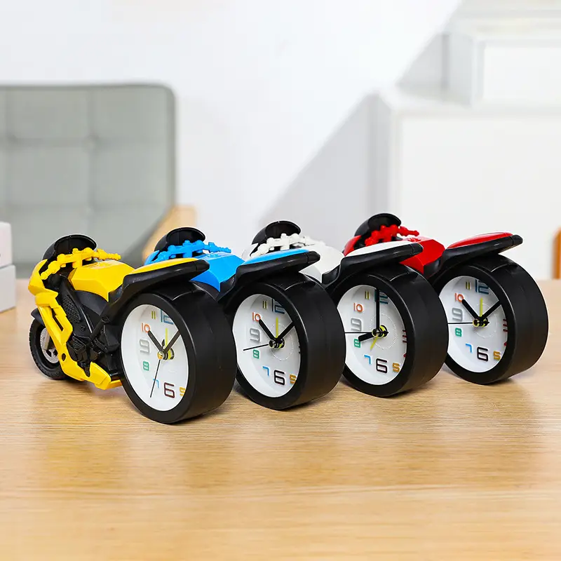Racing Motorcycle Alarm Clock for Kids - Image 4
