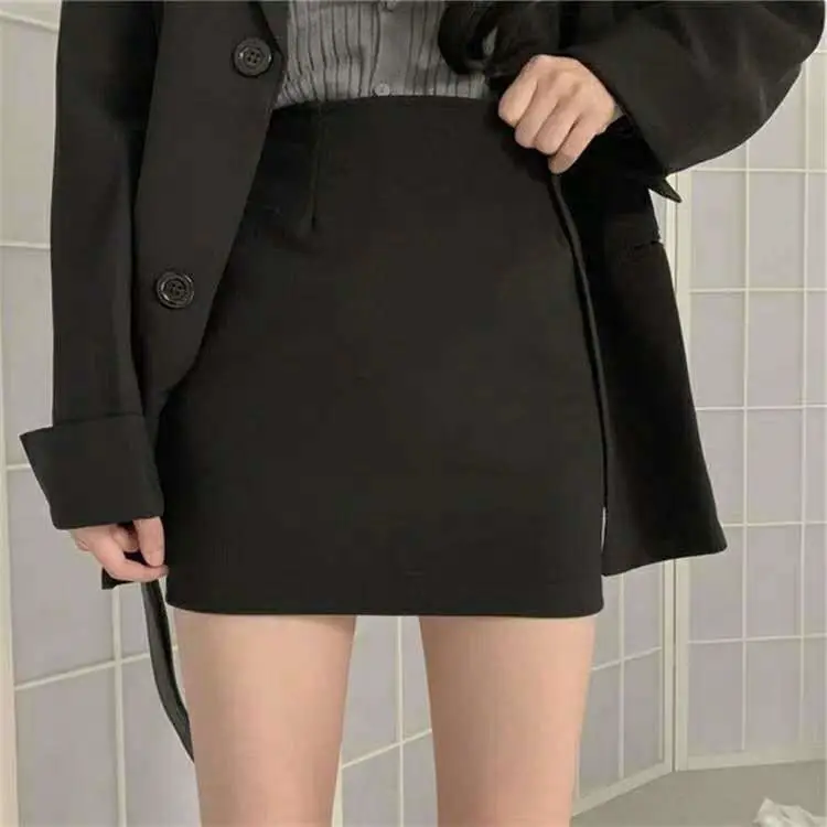 Women Black Long Sleeve Suit Jacket 2024 Spring Fall — feature 4