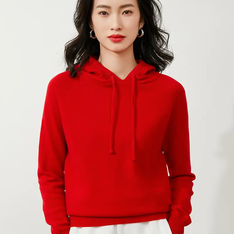Green Hooded Sweatshirt for Women Long Sleeve - Image 16