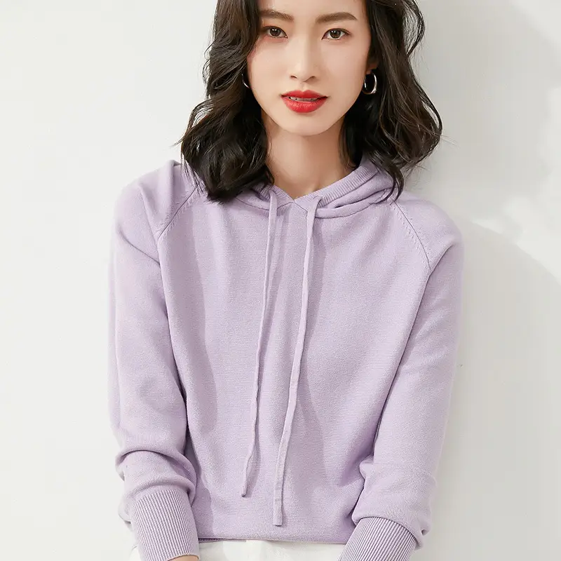 Green Hooded Sweatshirt for Women Long Sleeve - Image 17