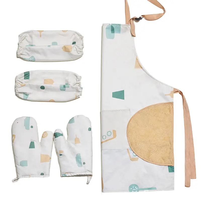 Women's Kitchen Apron Waterproof Oil Proof Lengthened Work - Image 7