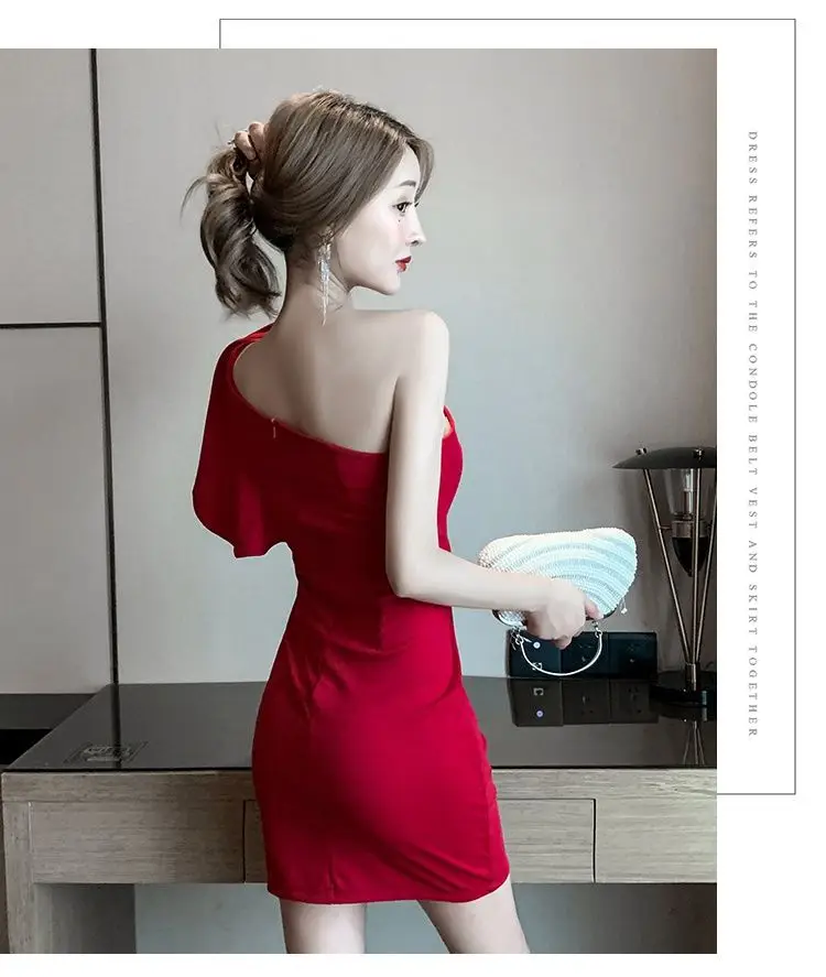 One Shoulder Black Mini Dress for Women 2026 — feature 10