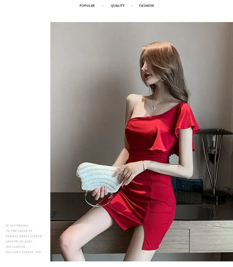 One Shoulder Black Mini Dress for Women 2026 — feature 14