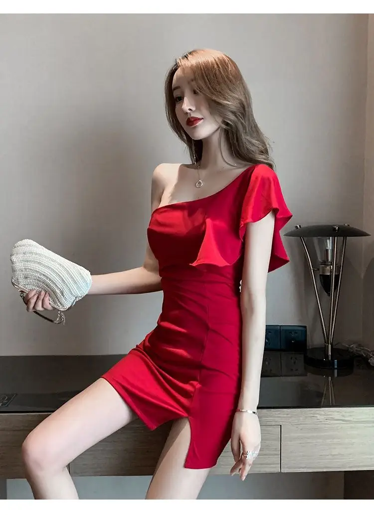 One Shoulder Black Mini Dress for Women 2026 — feature 17