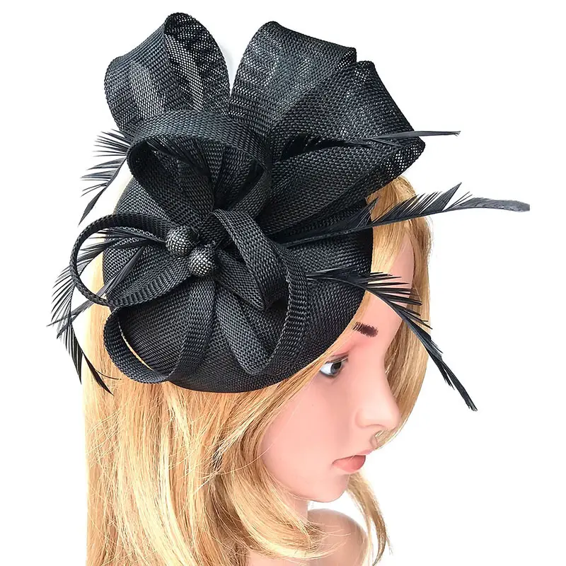 Pink Feather Hair Accessories for Women Party Headdress - Image 20