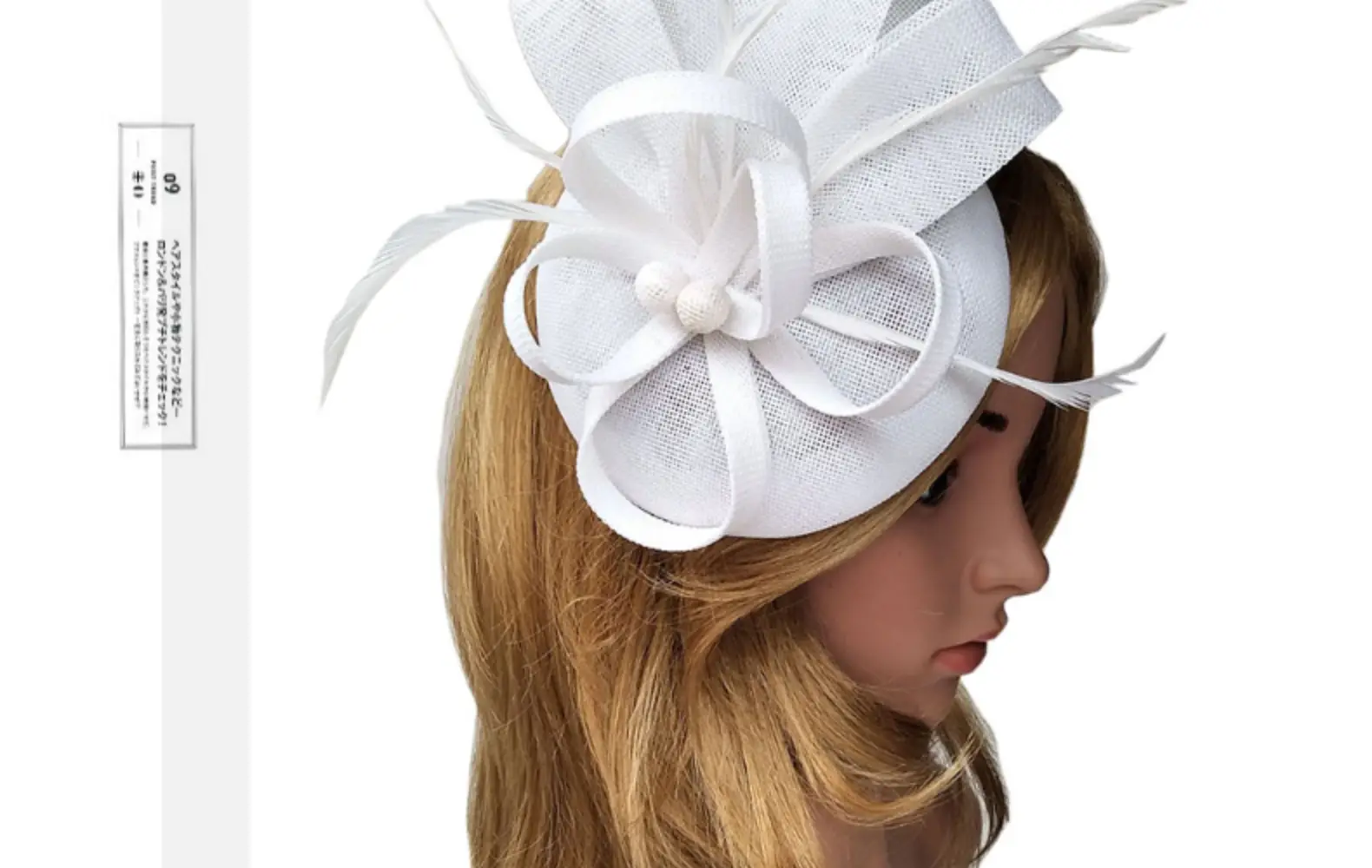 Pink Feather Hair Accessories for Women Party Headdress — feature 11