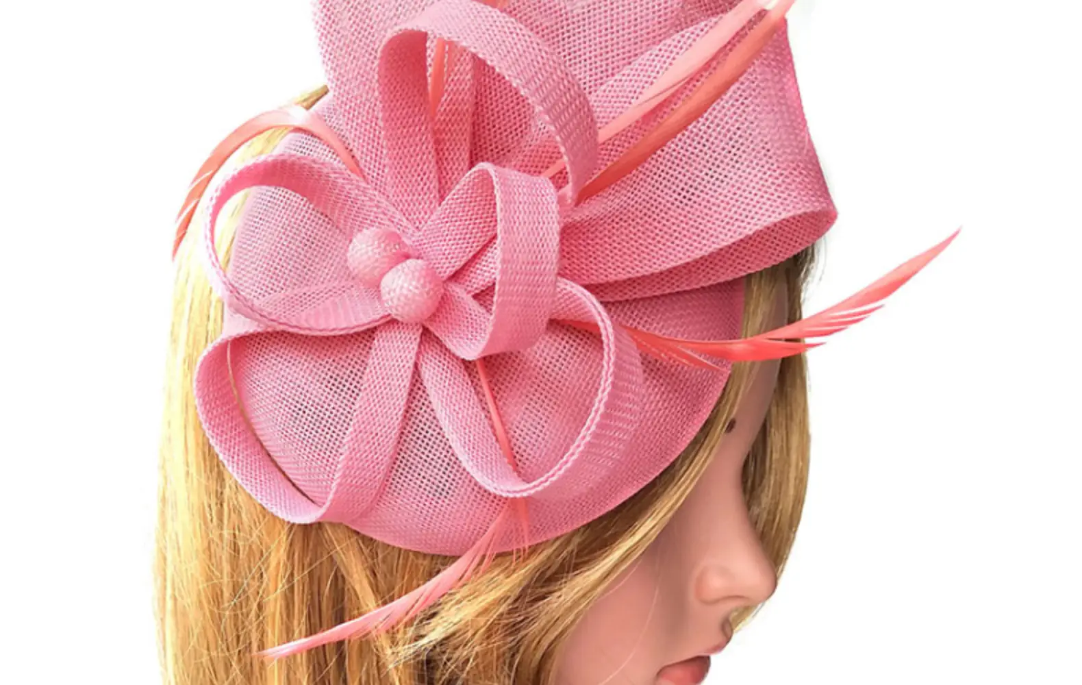 Pink Feather Hair Accessories for Women Party Headdress — feature 18
