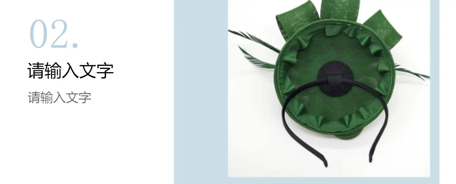 Pink Feather Hair Accessories for Women Party Headdress — feature 36