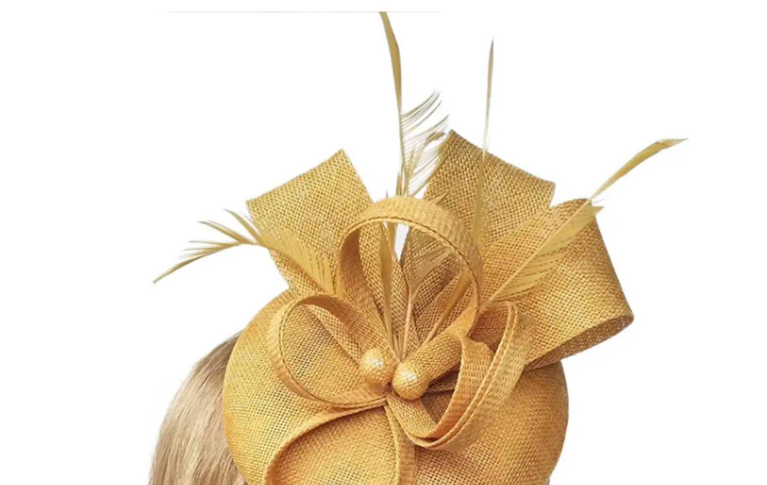 Pink Feather Hair Accessories for Women Party Headdress — feature 9