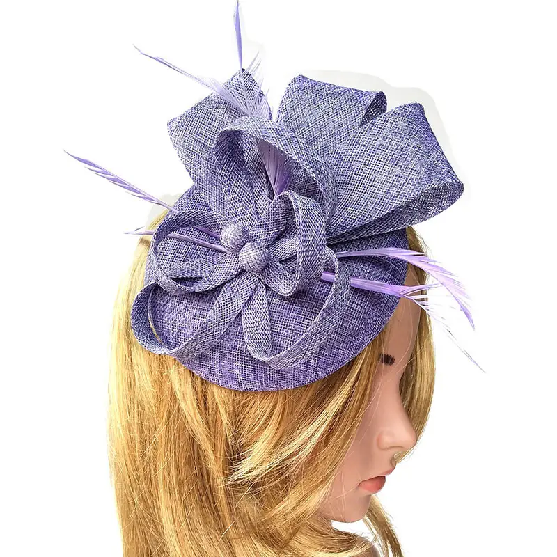 Pink Feather Hair Accessories for Women Party Headdress - Image 4