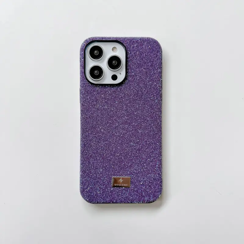 Sparkling Diamond Encrusted Apple 13 Pro Max Phone Case - Image 10