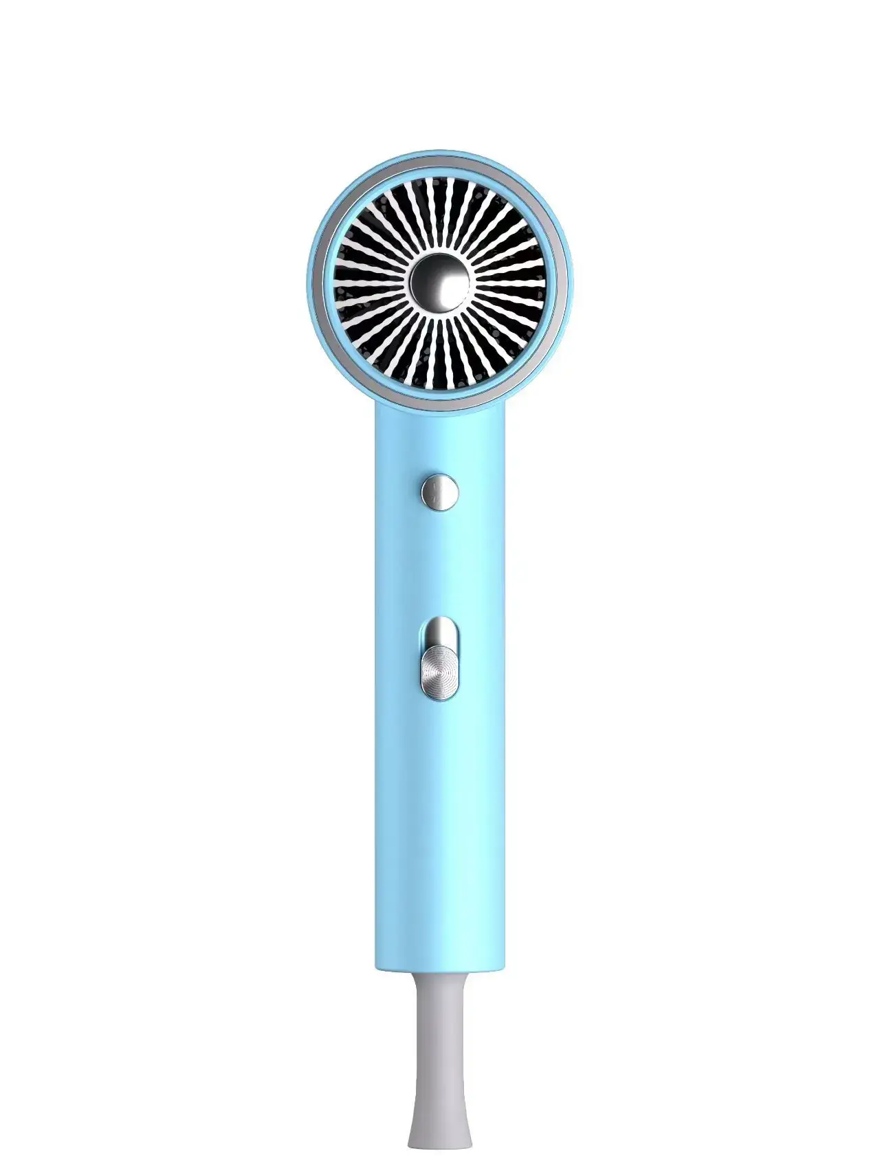 High Power Foldable Hair Dryer Pink Salon Use - Image 5