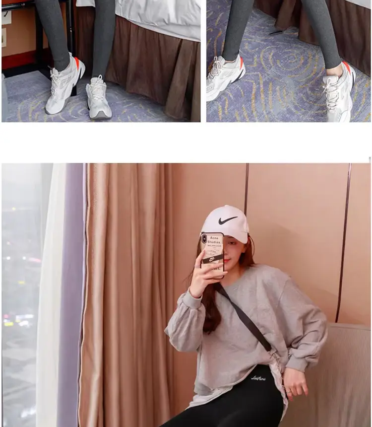 Extra Thick Lamb Velvet Leggings Black Women Winter Warm — feature 21
